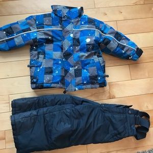Toddler boy snowsuit